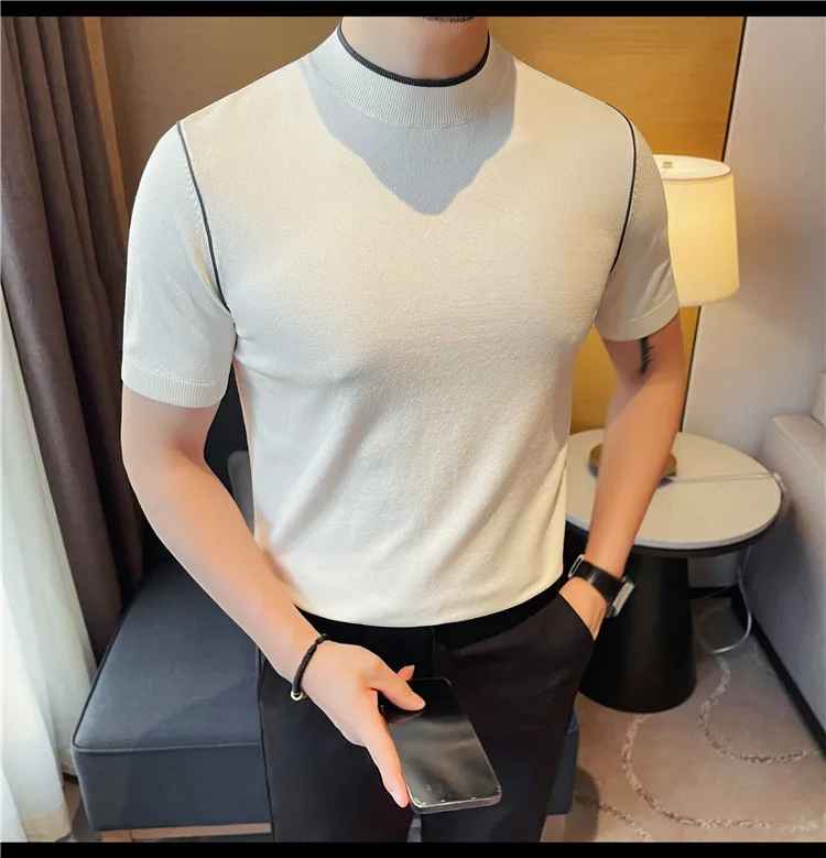 Camiseta Prime Stripe White por Camiseta Prime Stripe White - Altair & Lane