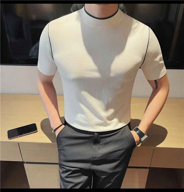 Camiseta Prime Stripe White por Camiseta Prime Stripe White - Altair & Lane