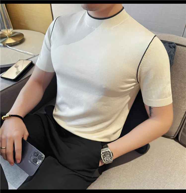 Camiseta Prime Stripe White por Camiseta Prime Stripe White - Altair & Lane