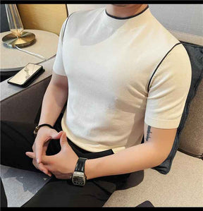 Camiseta Prime Stripe White por Camiseta Prime Stripe White - Altair & Lane