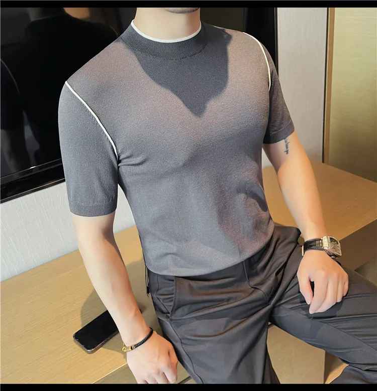 Camiseta Prime Stripe White por Camiseta Prime Stripe White - Altair & Lane